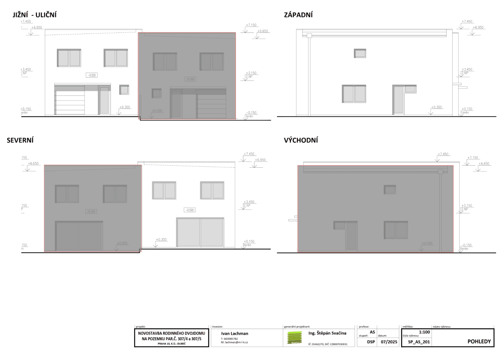 plot for sale, 323 m², Nepovolená, Prague, Prague plot for sale, 323 m², Nepovolená, Prague, Prague