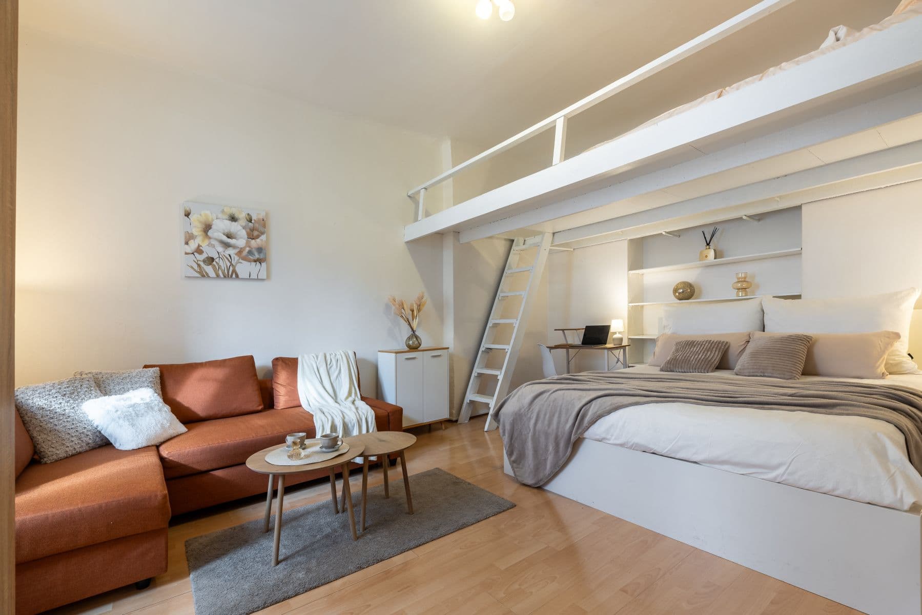 flat to rent, 37 m², U Parního mlýna, Prague, Prague flat to rent, 37 m², U Parního mlýna, Prague, Prague