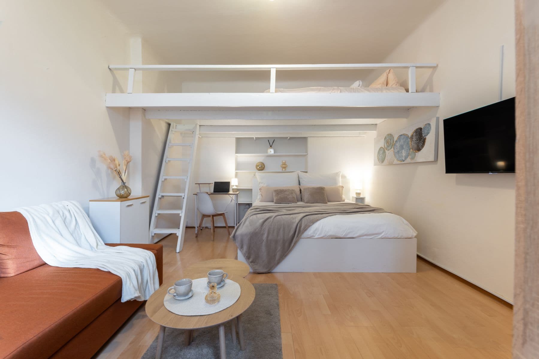 flat to rent, 37 m², U Parního mlýna, Prague, Prague flat to rent, 37 m², U Parního mlýna, Prague, Prague