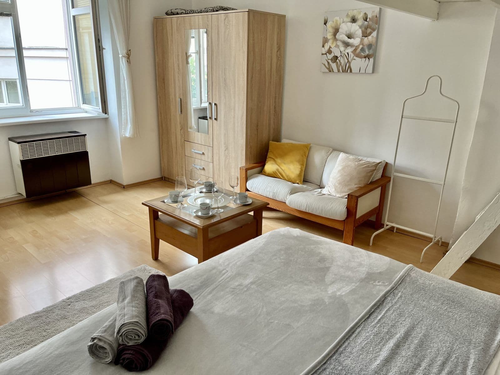 flat to rent, 37 m², U Parního mlýna, Prague, Prague flat to rent, 37 m², U Parního mlýna, Prague, Prague