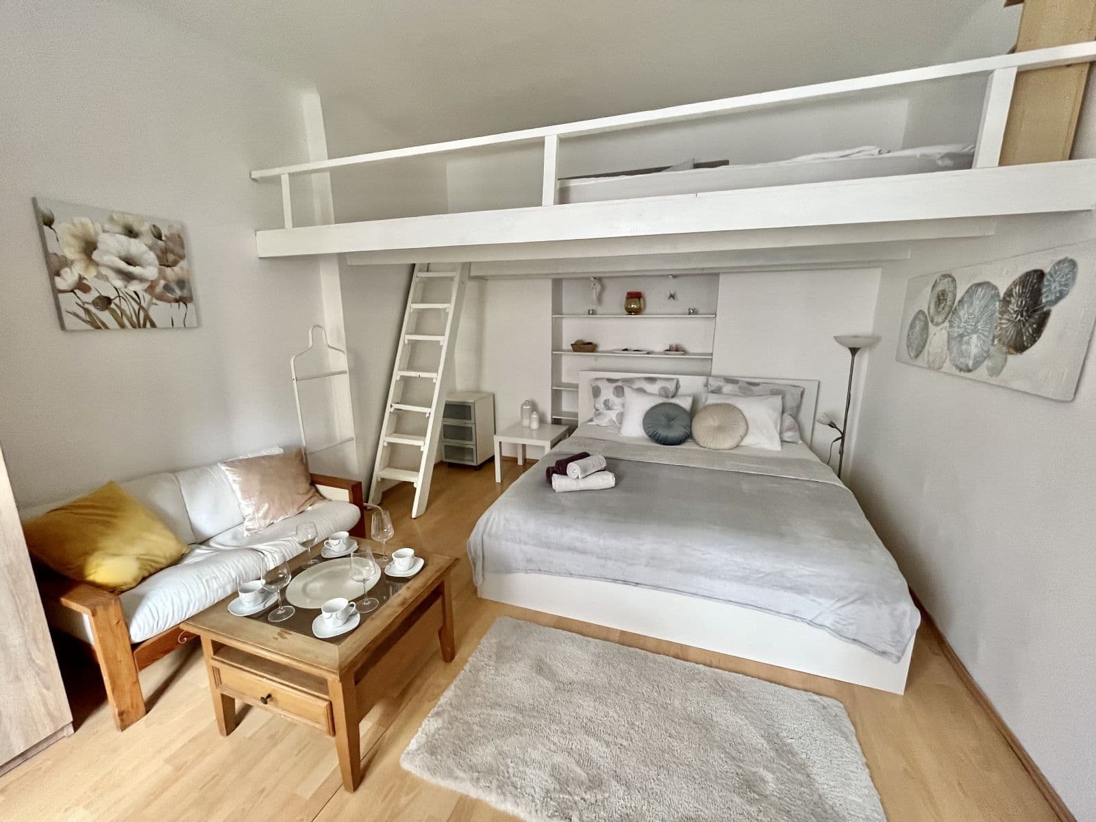 flat to rent, 37 m², U Parního mlýna, Prague, Prague flat to rent, 37 m², U Parního mlýna, Prague, Prague