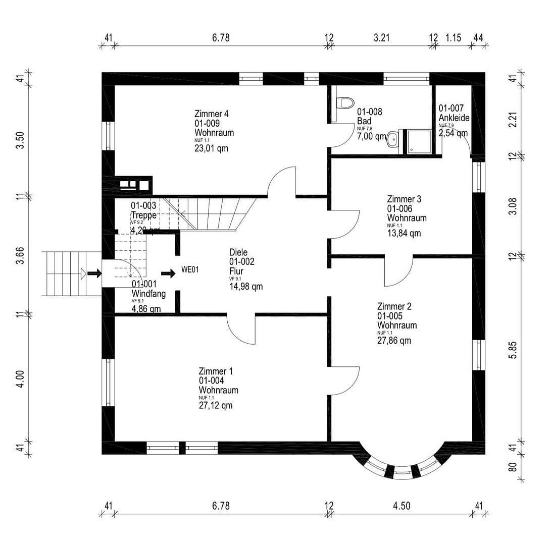 7 bedroom flat for sale, 217 m², Tübingen, Baden-Württemberg 7 bedroom flat for sale, 217 m², Tübingen, Baden-Württemberg