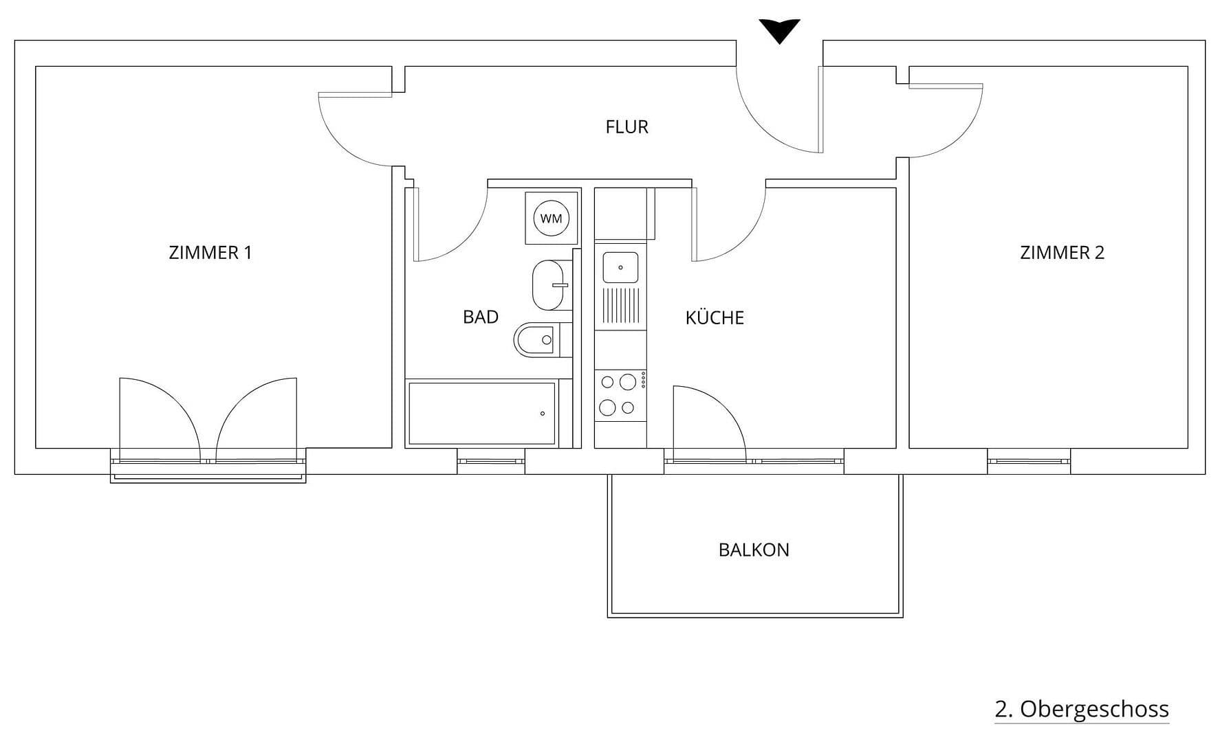 2 bedroom flat to rent, 60 m², Barlachstraße 9a, Nürnberg, Bavaria 2 bedroom flat to rent, 60 m², Barlachstraße 9a, Nürnberg, Bavaria