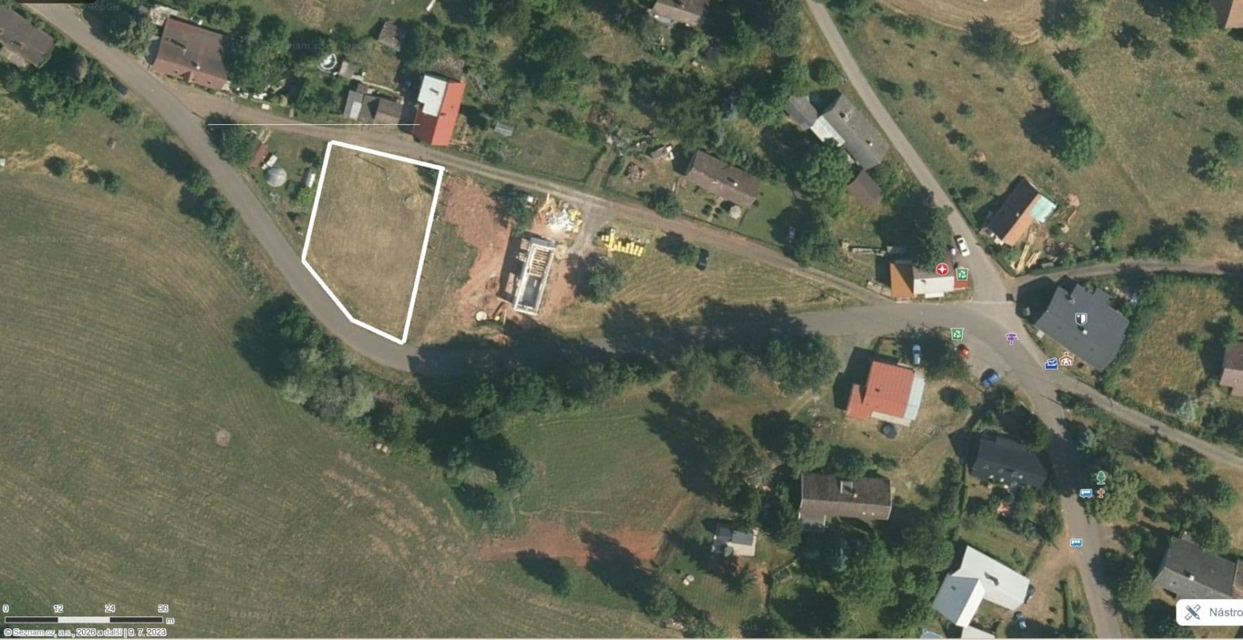 plot for sale, 1,000 m², Kyje, Královéhradecký Region plot for sale, 1,000 m², Kyje, Královéhradecký Region