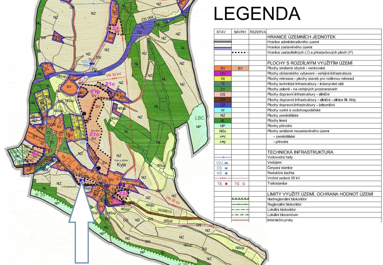 plot for sale, 1,000 m², Kyje, Královéhradecký Region plot for sale, 1,000 m², Kyje, Královéhradecký Region