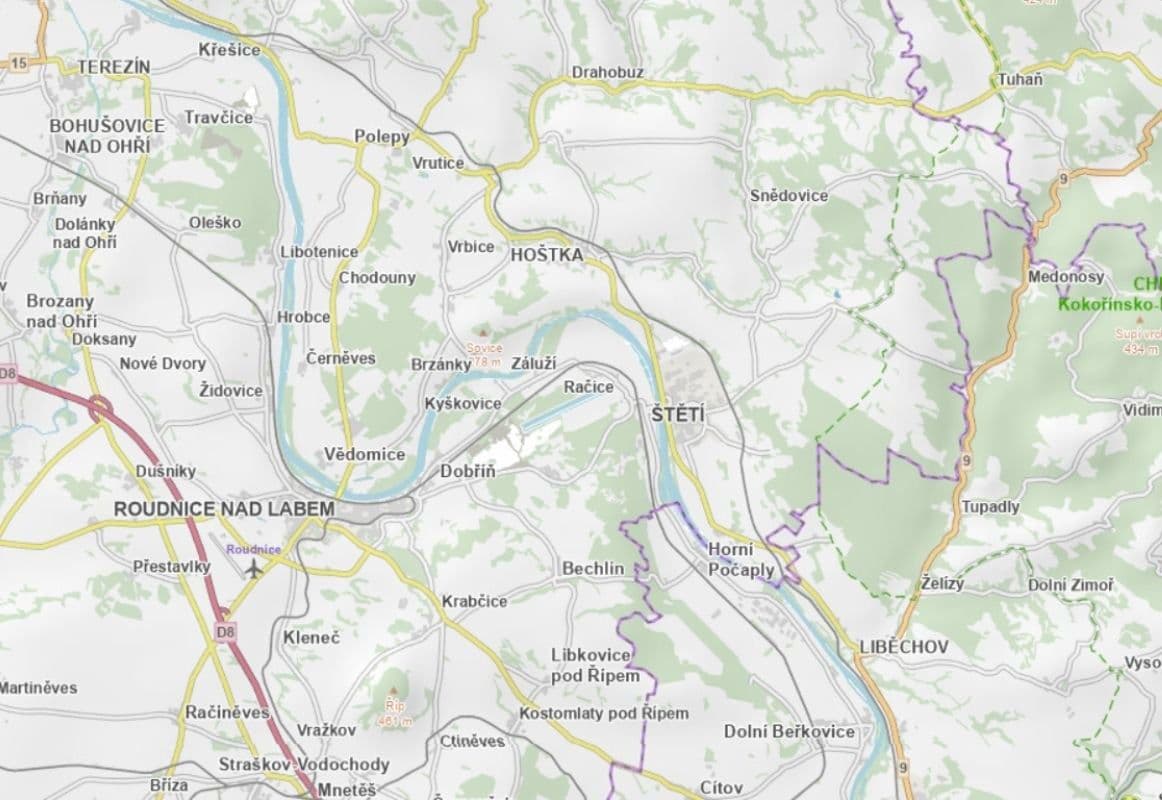 plot for sale, 3,663 m², Štětí, Ústecký Region plot for sale, 3,663 m², Štětí, Ústecký Region