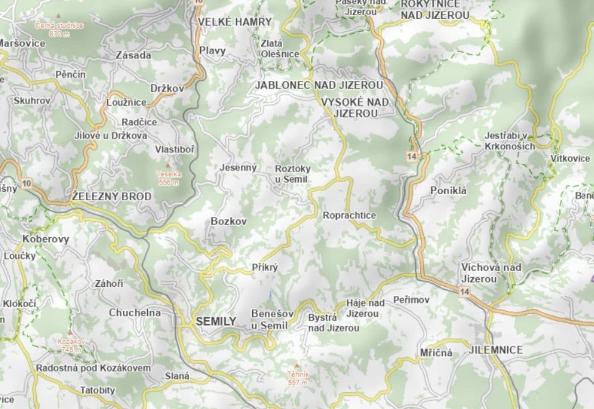 plot for sale, 5,479 m², Benešov u Semil, Liberecký Region plot for sale, 5,479 m², Benešov u Semil, Liberecký Region