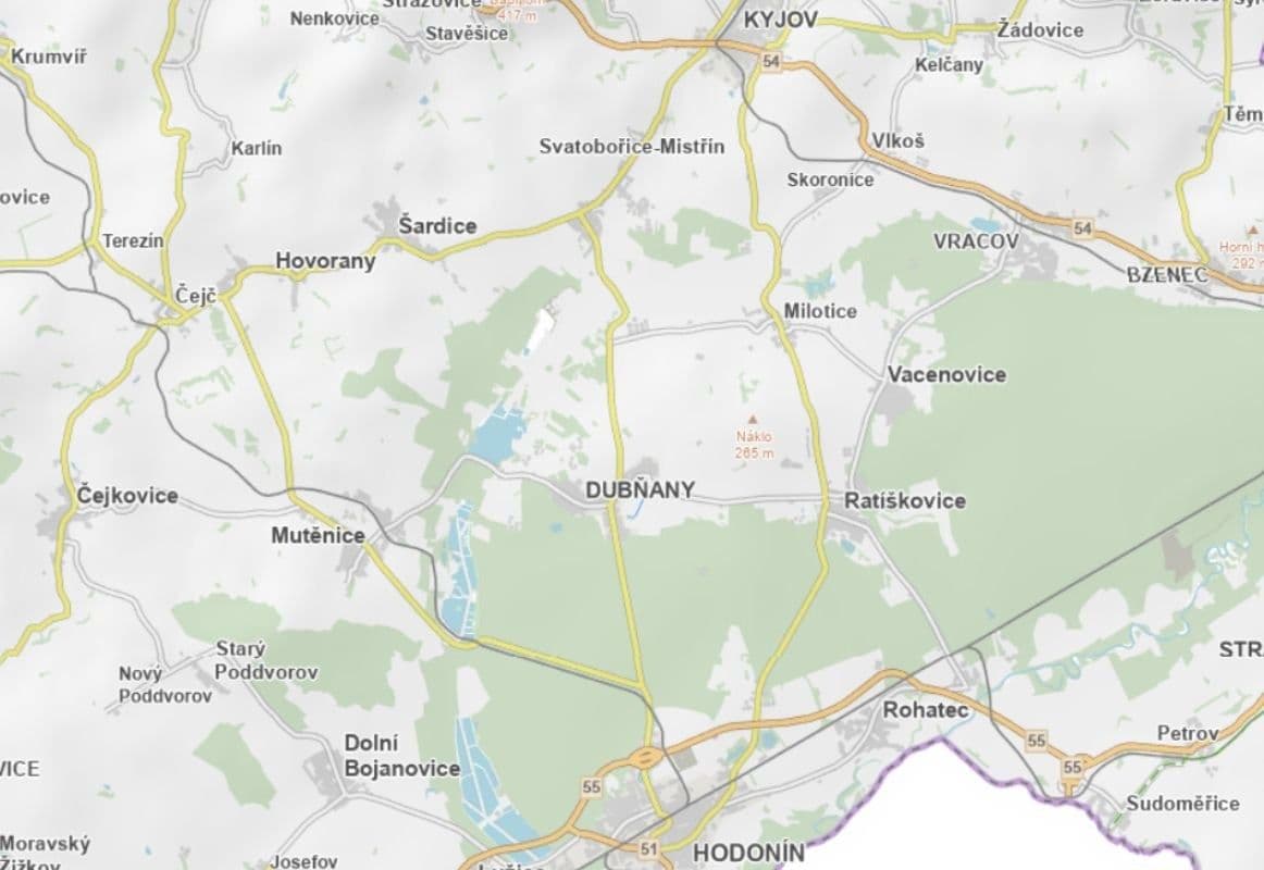 plot for sale, 3,587 m², Dubňany, Jihomoravský Region plot for sale, 3,587 m², Dubňany, Jihomoravský Region