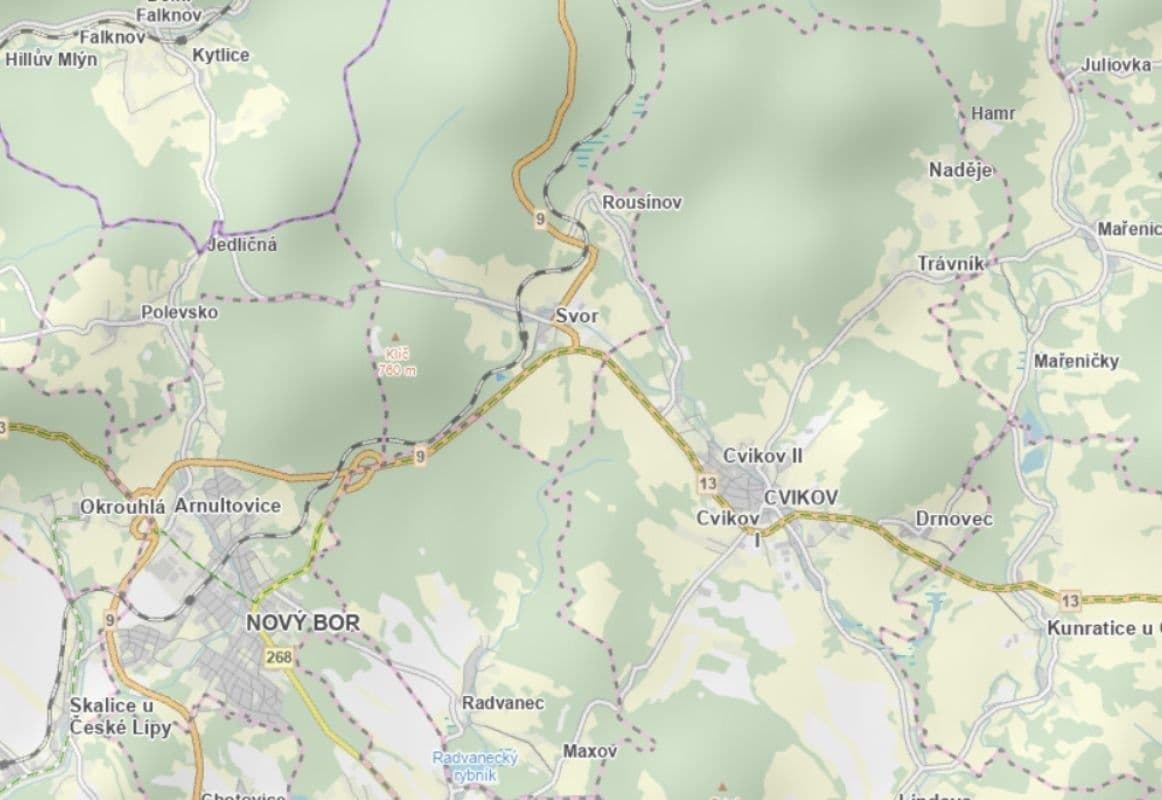 plot for sale, 4,082 m², Svor, Liberecký Region plot for sale, 4,082 m², Svor, Liberecký Region