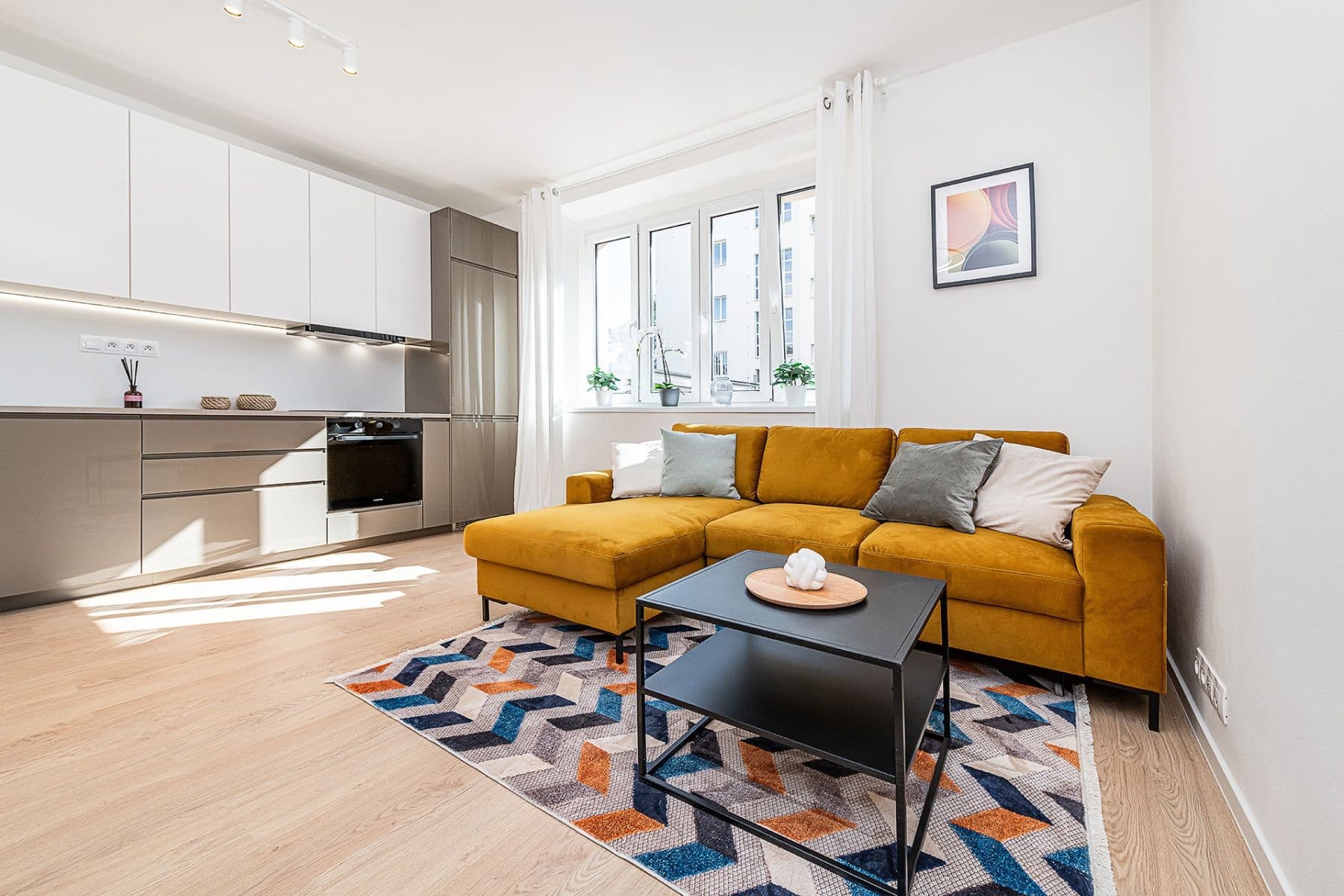 1 bedroom with open-plan kitchen flat for sale, 53 m², Nuselská, Prague, Prague 1 bedroom with open-plan kitchen flat for sale, 53 m², Nuselská, Prague, Prague