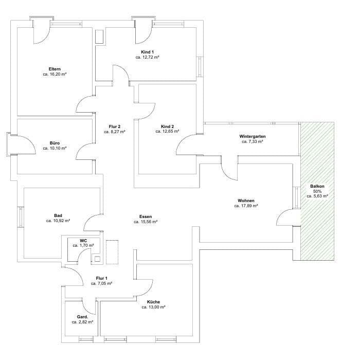 5 bedroom flat for sale, 142 m², Bayern - Gilching, Bavaria 5 bedroom flat for sale, 142 m², Bayern - Gilching, Bavaria