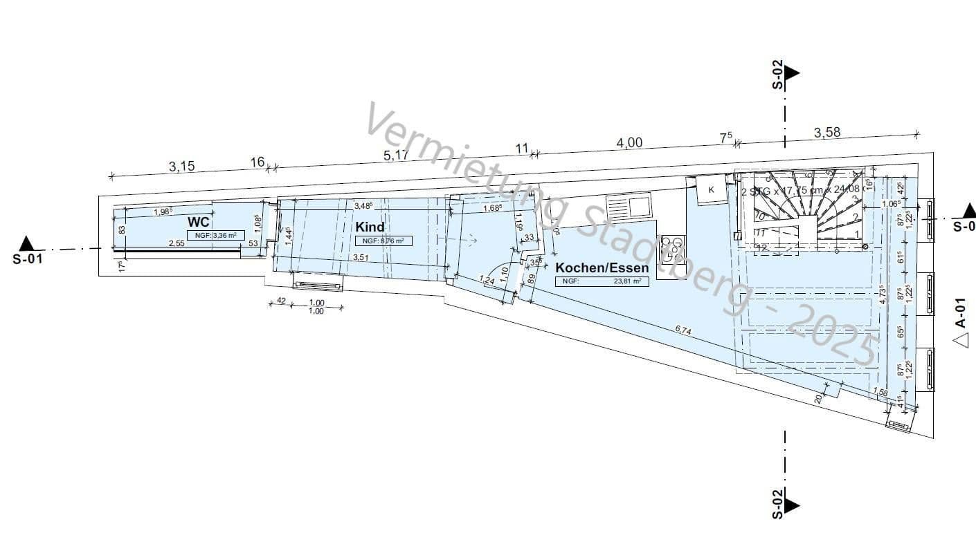 2 bedroom with open-plan kitchen flat to rent, 125 m², Am Stadtberg 28, Dillingen an der Donau, Bavaria 2 bedroom with open-plan kitchen flat to rent, 125 m², Am Stadtberg 28, Dillingen an der Donau, Bavaria