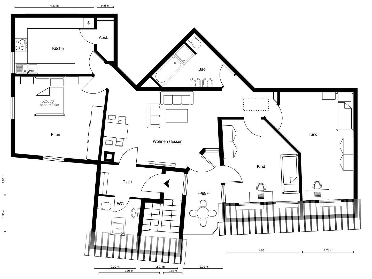 4 bedroom flat for sale, 120 m², Emmendingen, Baden-Württemberg 4 bedroom flat for sale, 120 m², Emmendingen, Baden-Württemberg