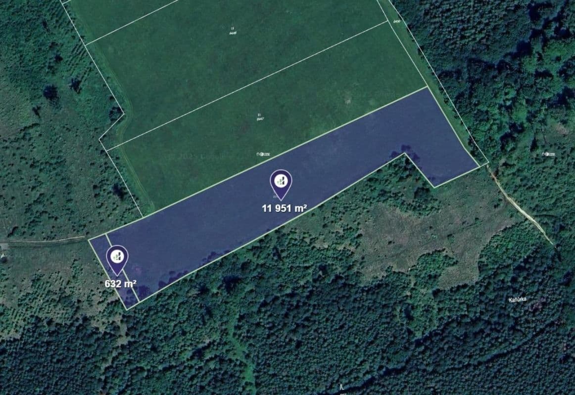 plot for sale, 4,194 m², Police, Zlínský Region plot for sale, 4,194 m², Police, Zlínský Region