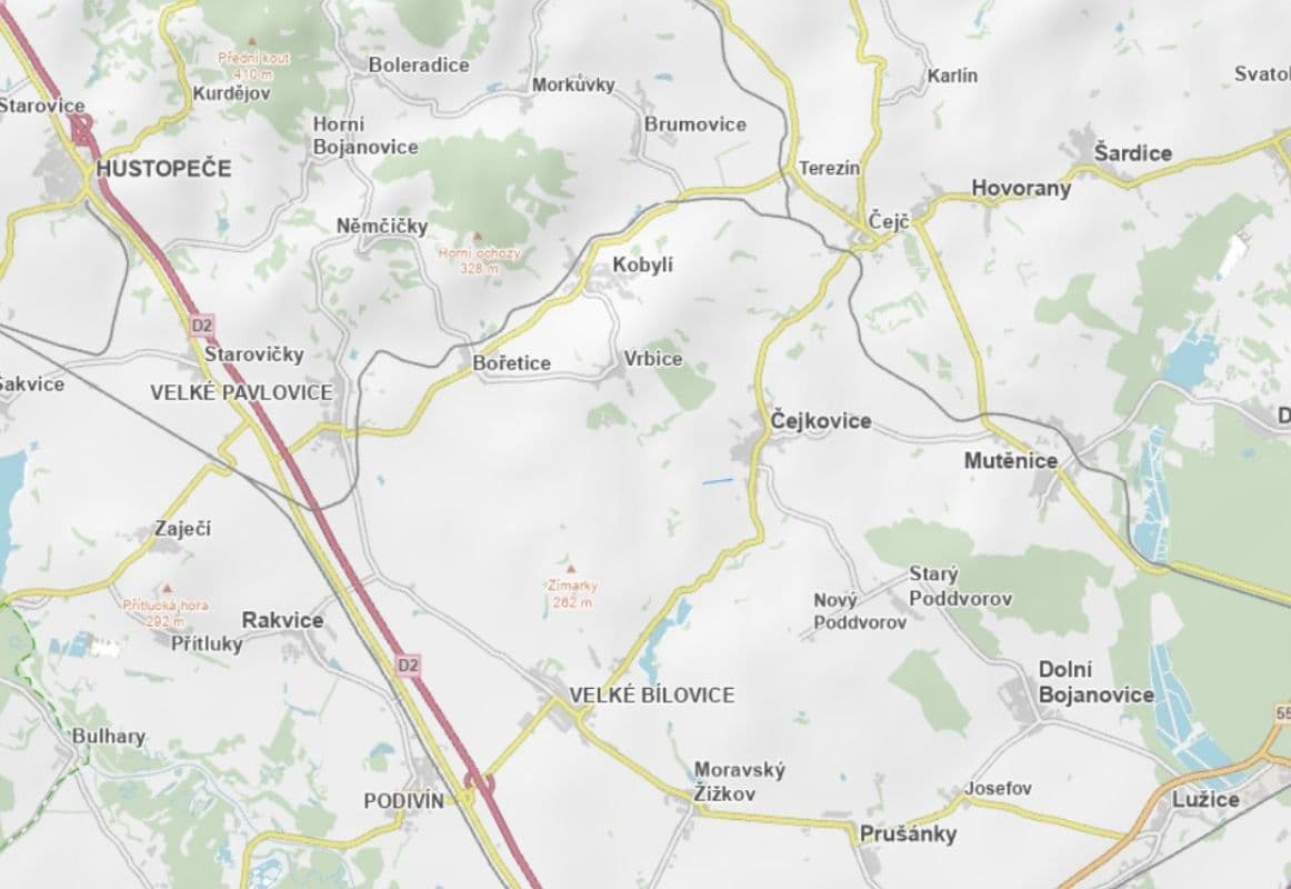 plot for sale, 4,169 m², Čejkovice, Jihomoravský Region plot for sale, 4,169 m², Čejkovice, Jihomoravský Region