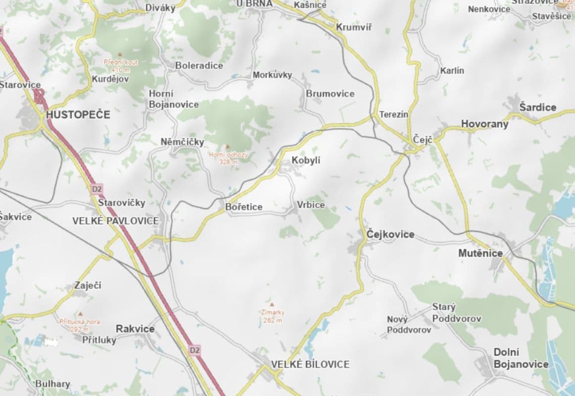 plot for sale, 3,484 m², Čejkovice, Jihomoravský Region plot for sale, 3,484 m², Čejkovice, Jihomoravský Region