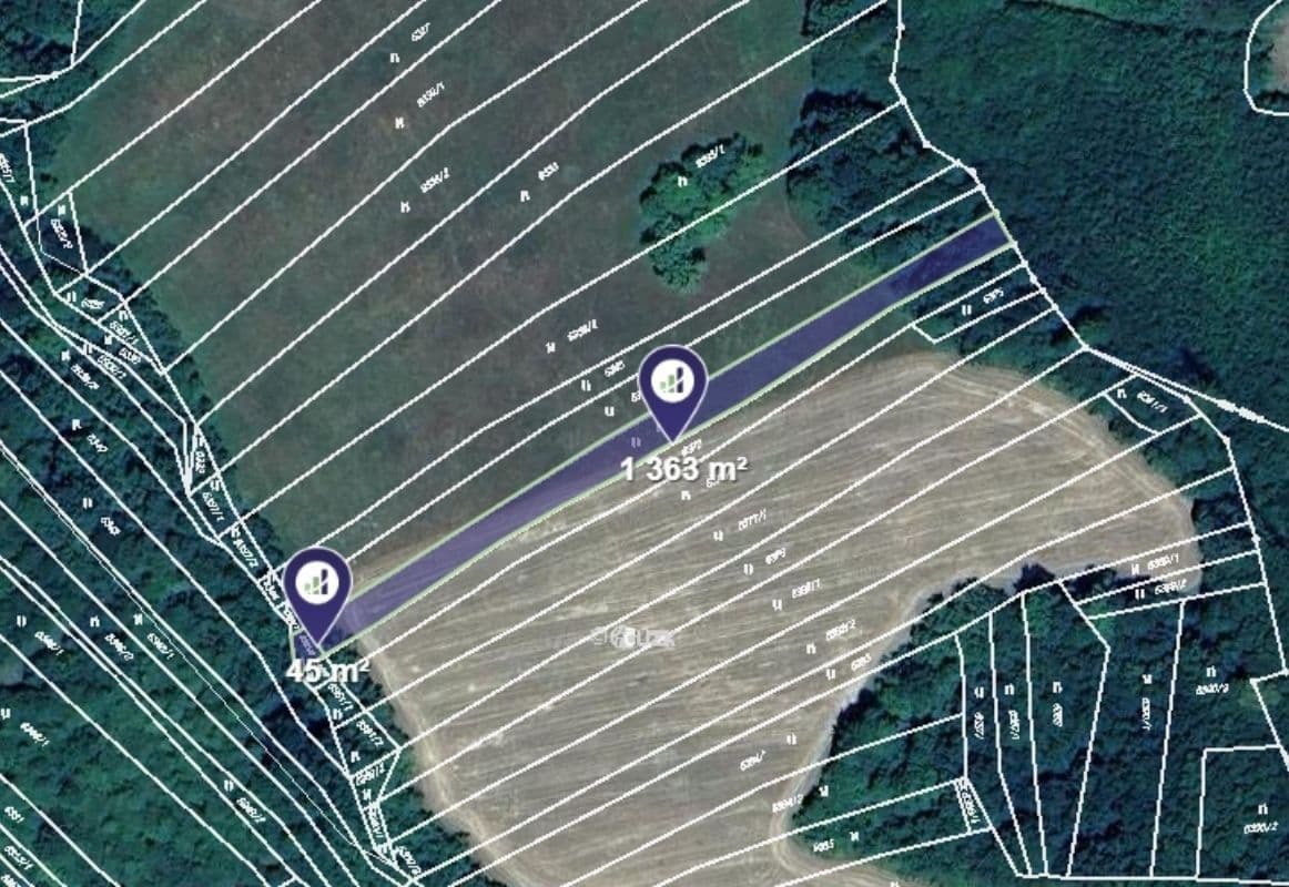 plot for sale, 1,408 m², Nová Lhota, Jihomoravský Region plot for sale, 1,408 m², Nová Lhota, Jihomoravský Region