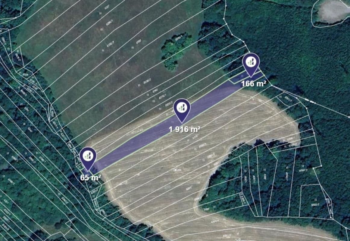 plot for sale, 2,147 m², Nová Lhota, Jihomoravský Region plot for sale, 2,147 m², Nová Lhota, Jihomoravský Region