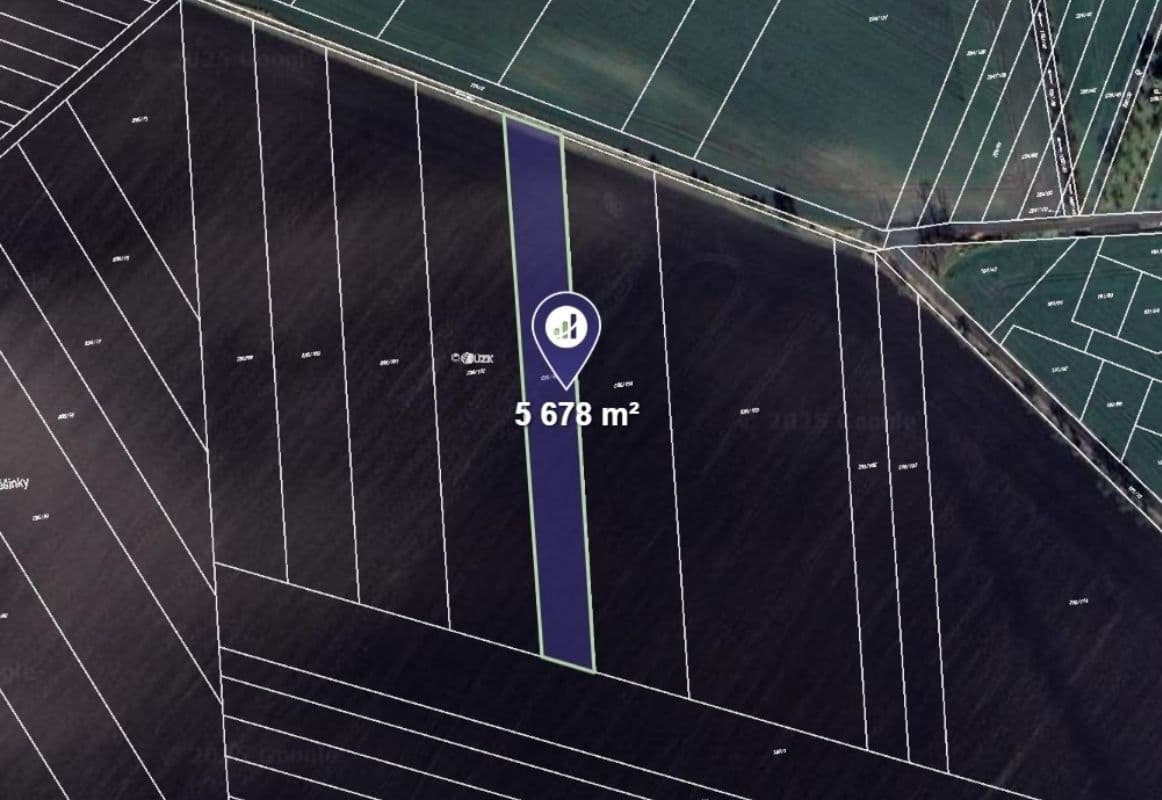 plot for sale, 5,678 m², Okřínek, Středočeský Region plot for sale, 5,678 m², Okřínek, Středočeský Region