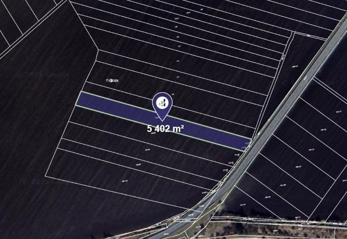 plot for sale, 5,402 m², Okřínek, Středočeský Region plot for sale, 5,402 m², Okřínek, Středočeský Region