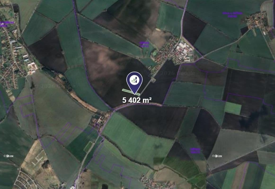 plot for sale, 5,402 m², Okřínek, Středočeský Region plot for sale, 5,402 m², Okřínek, Středočeský Region