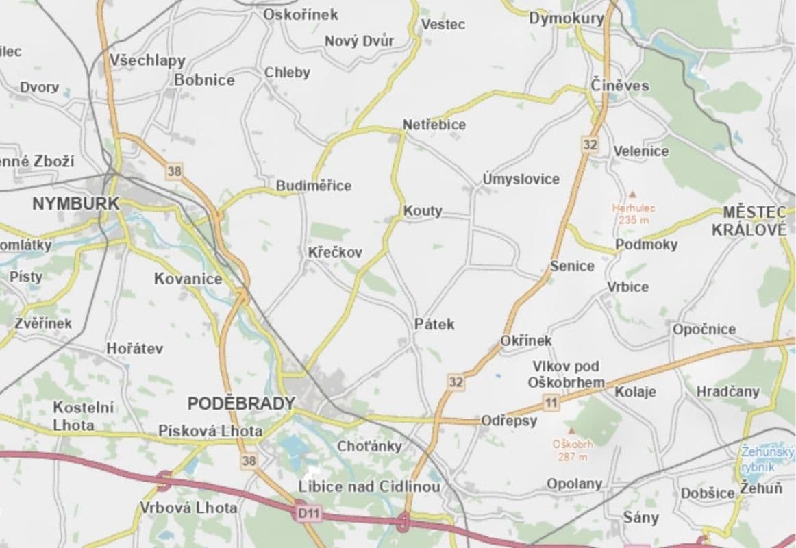 plot for sale, 5,650 m², Odřepsy, Středočeský Region plot for sale, 5,650 m², Odřepsy, Středočeský Region