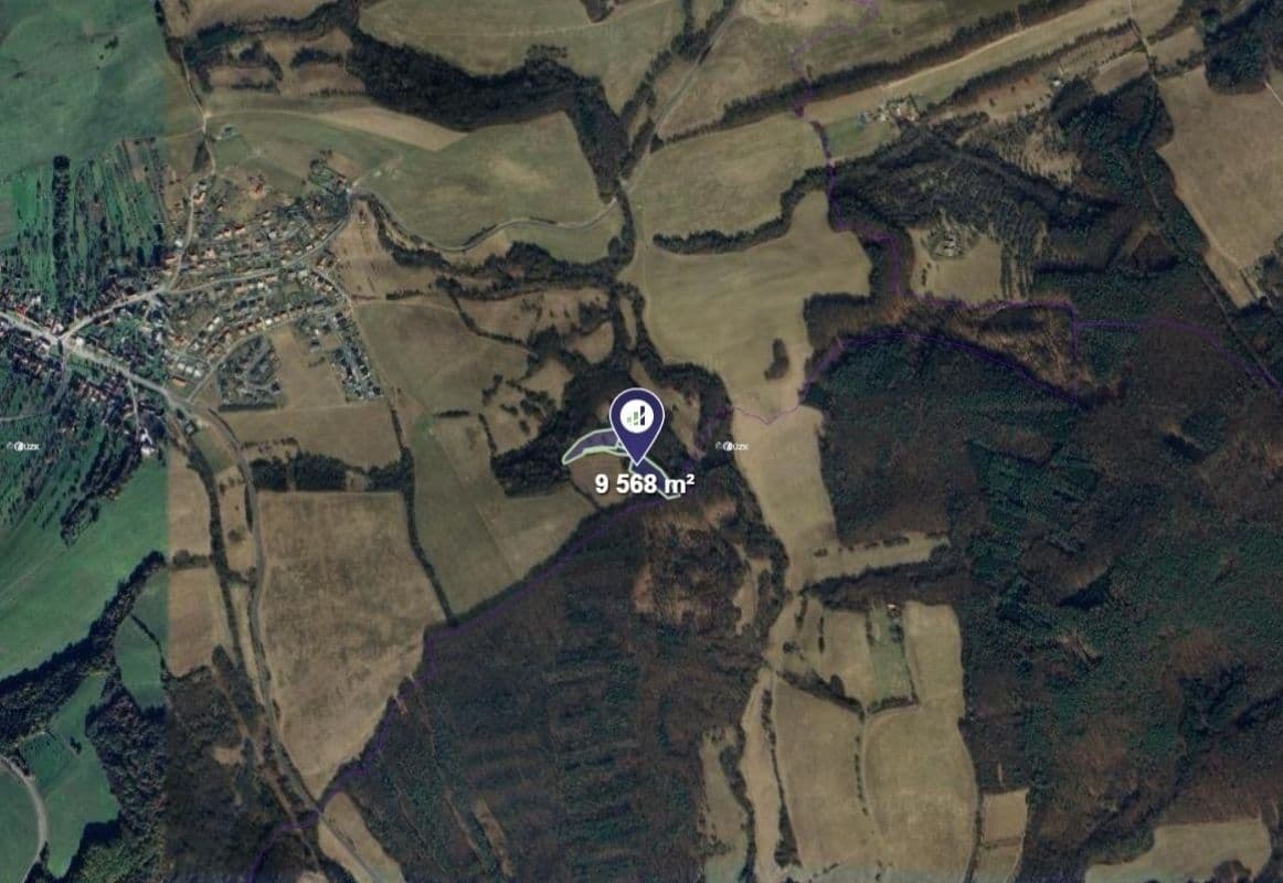 plot for sale, 9,568 m², Doubravy, Zlínský Region plot for sale, 9,568 m², Doubravy, Zlínský Region