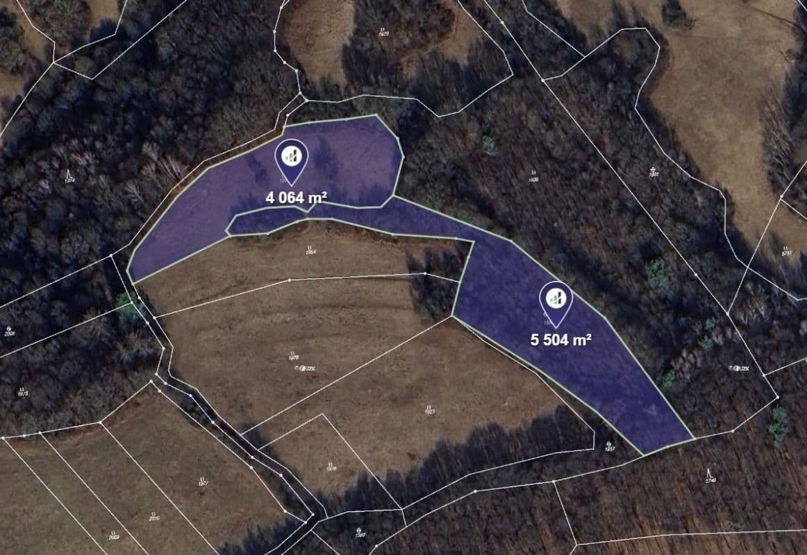 plot for sale, 9,568 m², Doubravy, Zlínský Region plot for sale, 9,568 m², Doubravy, Zlínský Region
