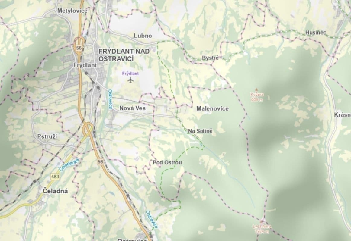 plot for sale, 856 m², Malenovice, Moravskoslezský Region plot for sale, 856 m², Malenovice, Moravskoslezský Region
