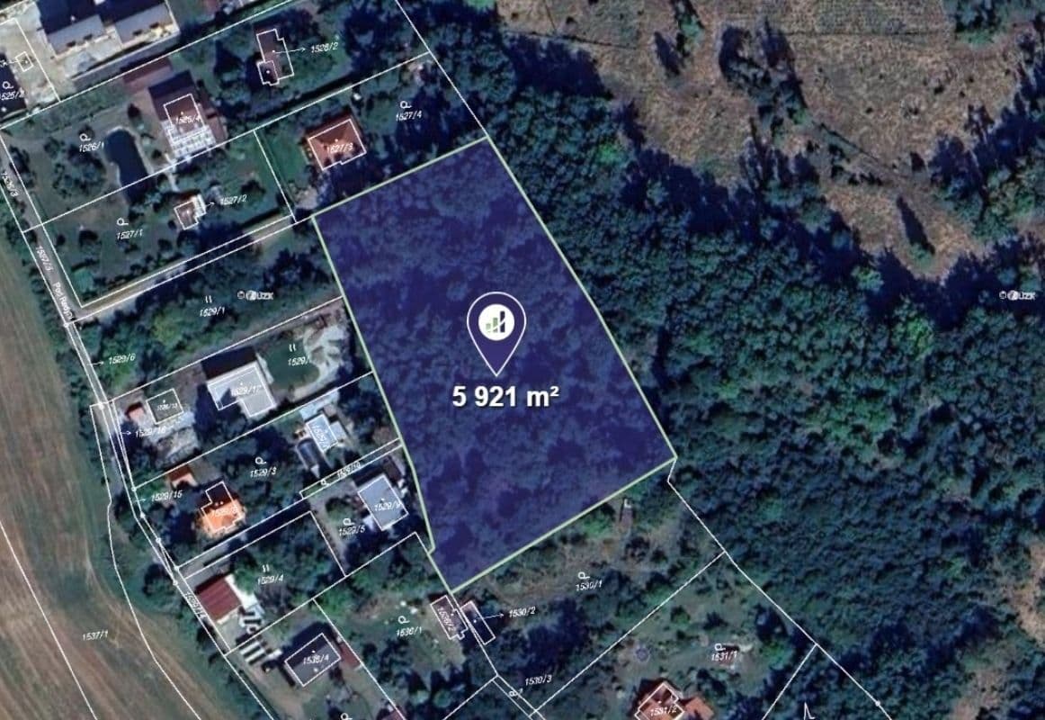 plot for sale, 740 m², Plzeň, Plzeňský Region plot for sale, 740 m², Plzeň, Plzeňský Region
