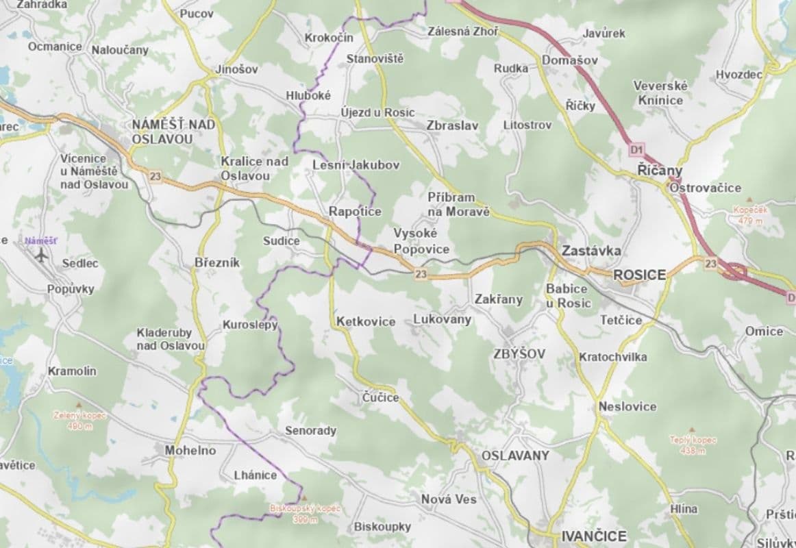 plot for sale, 1,850 m², Ketkovice, Jihomoravský Region plot for sale, 1,850 m², Ketkovice, Jihomoravský Region