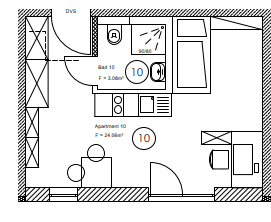 1 bedroom flat for sale, 20 m², Am Starzenbachweg 16, Deggendorf, Bavaria 1 bedroom flat for sale, 20 m², Am Starzenbachweg 16, Deggendorf, Bavaria