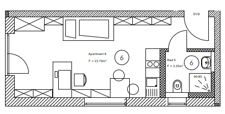 1 bedroom flat for sale, 20 m², Am Starzenbachweg 16, Deggendorf, Bavaria 1 bedroom flat for sale, 20 m², Am Starzenbachweg 16, Deggendorf, Bavaria