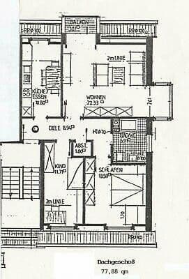 3 bedroom flat for sale, 78 m², Kitzingen, Bavaria 3 bedroom flat for sale, 78 m², Kitzingen, Bavaria