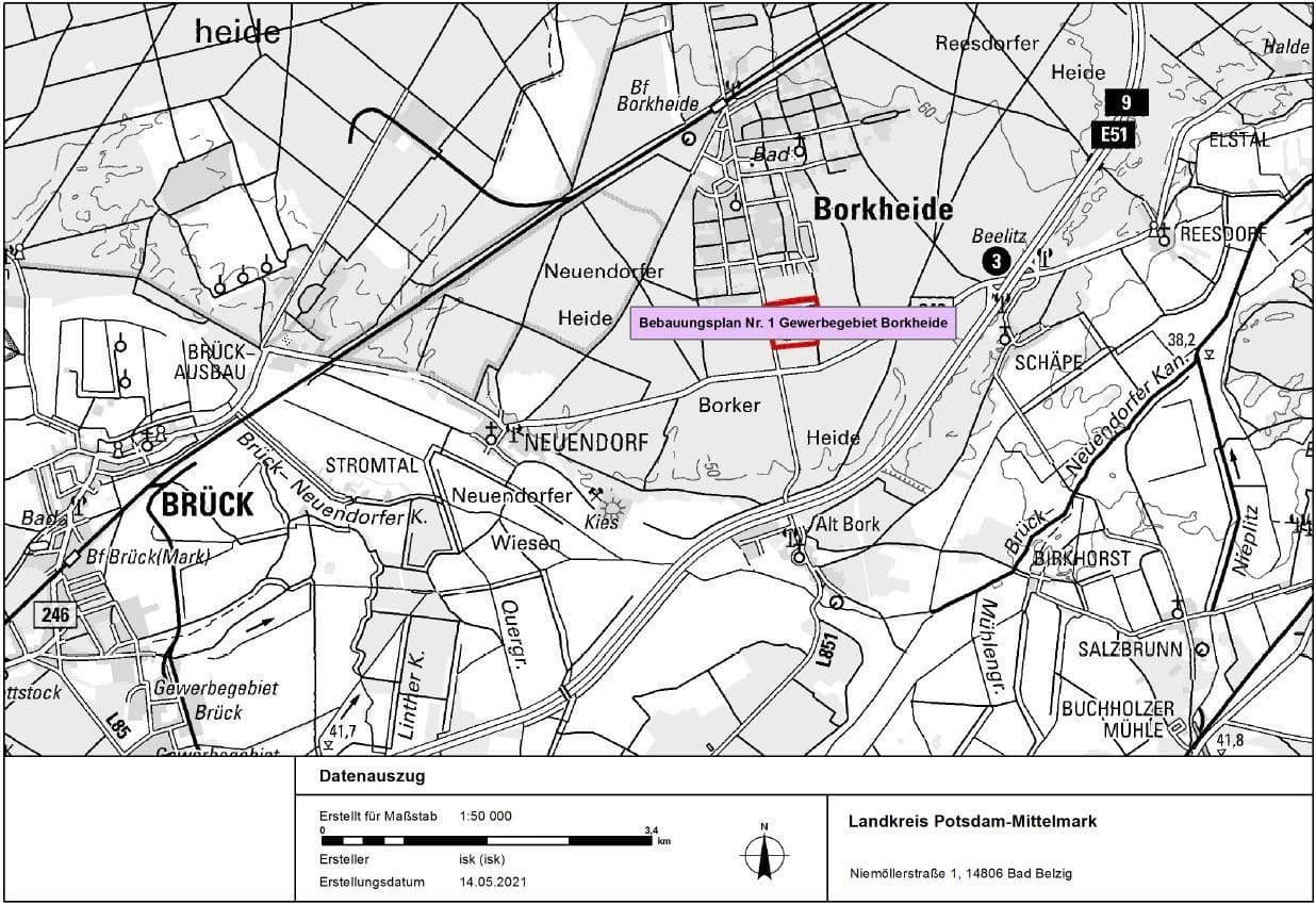 non-residential property for sale, 9,657 m², Borkheide, Brandenburg non-residential property for sale, 9,657 m², Borkheide, Brandenburg