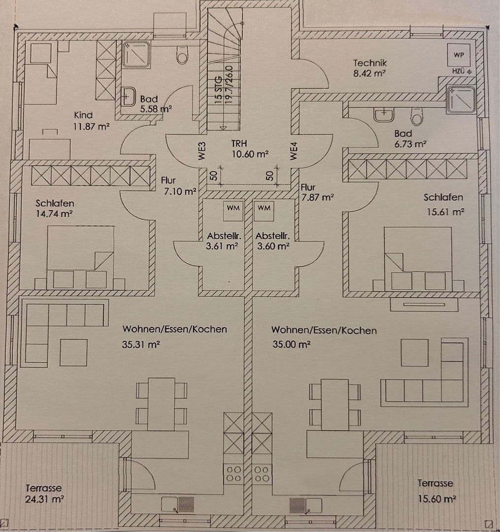 3 bedroom flat to rent, 80 m², Haibach, Bavaria 3 bedroom flat to rent, 80 m², Haibach, Bavaria