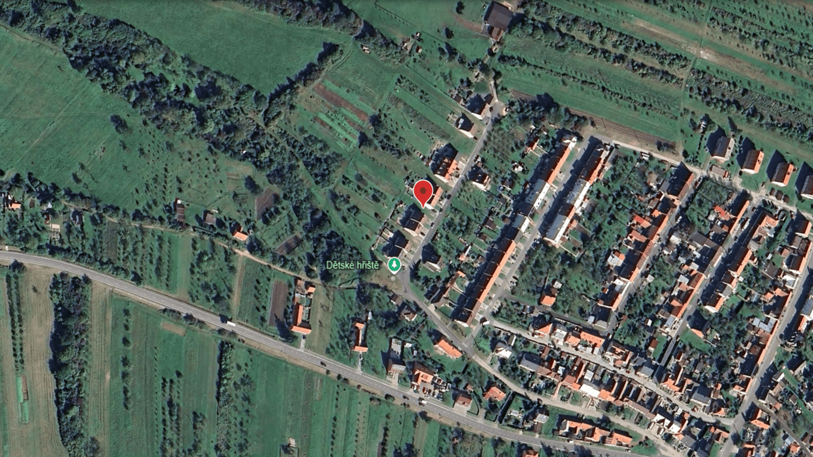 plot for sale, 797 m², Drahy IV, Strání, Zlínský Region plot for sale, 797 m², Drahy IV, Strání, Zlínský Region