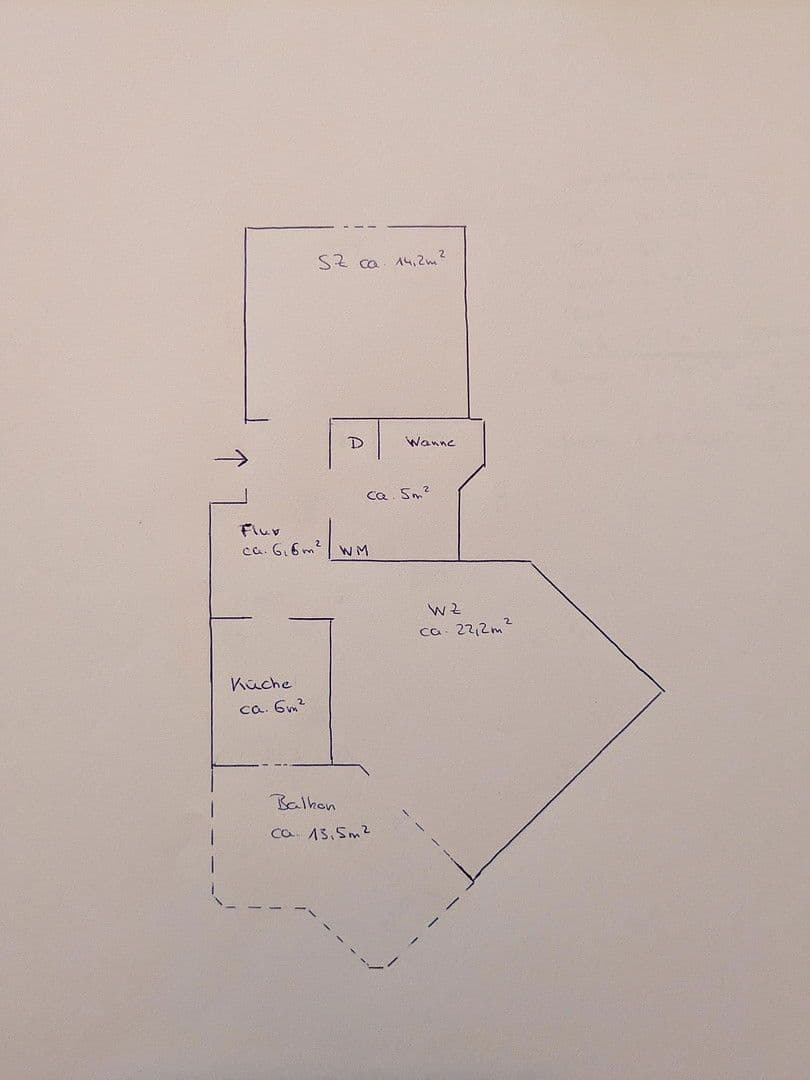 2 bedroom flat to rent, 61 m², Richard-Bogue-Str. 162, Taucha, Saxony 2 bedroom flat to rent, 61 m², Richard-Bogue-Str. 162, Taucha, Saxony