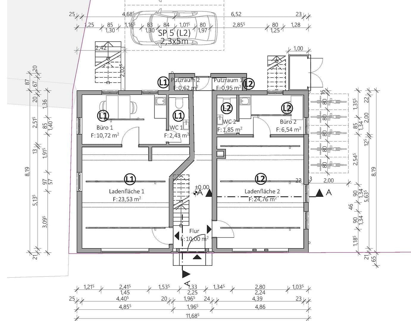 non-residential property to rent, 34 m², Braunstraße 23, Michelstadt, Hesse non-residential property to rent, 34 m², Braunstraße 23, Michelstadt, Hesse