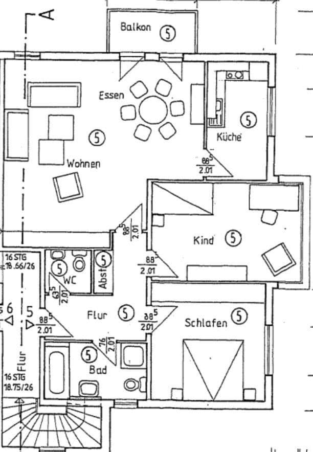 3 bedroom flat to rent, 94 m², Ubierstraße 105, Bonn, North Rhine-Westphalia 3 bedroom flat to rent, 94 m², Ubierstraße 105, Bonn, North Rhine-Westphalia