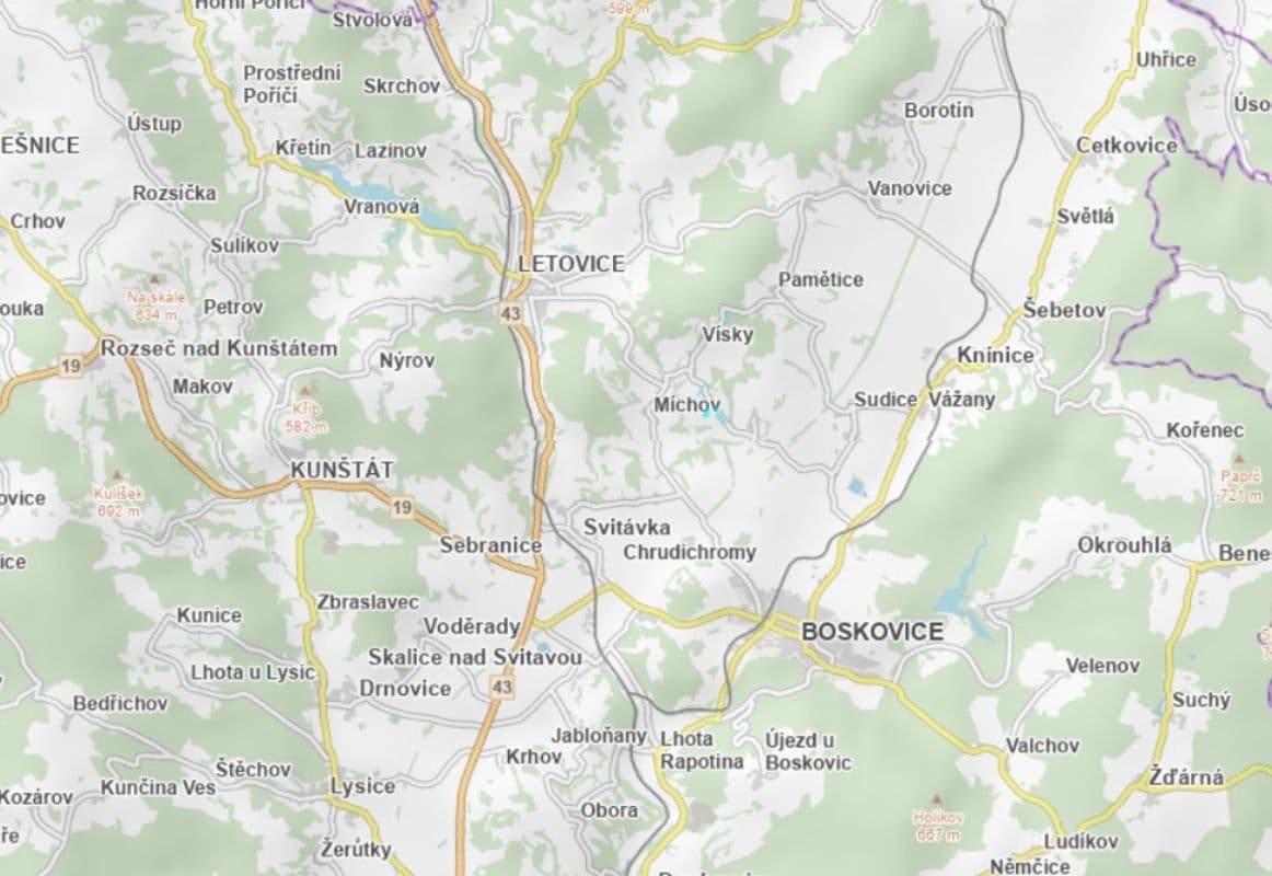 plot for sale, 28,532 m², Vísky, Jihomoravský Region plot for sale, 28,532 m², Vísky, Jihomoravský Region