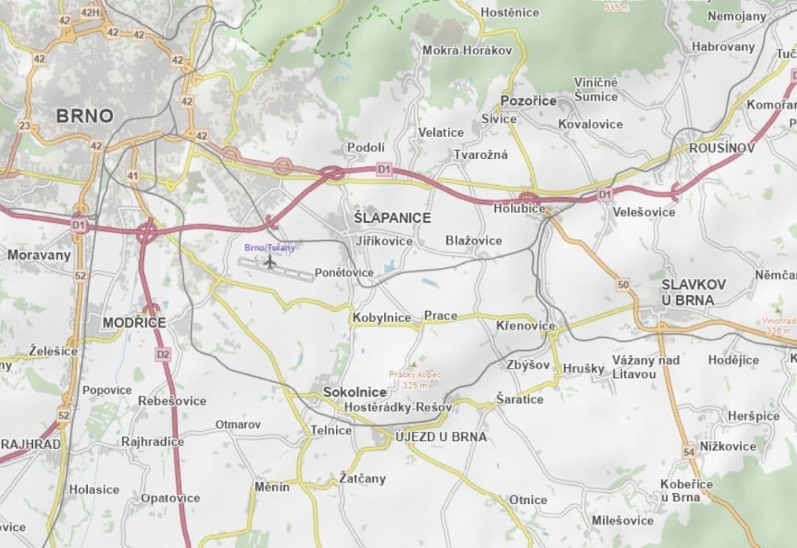 plot for sale, 4,000 m², Kobylnice, Jihomoravský Region plot for sale, 4,000 m², Kobylnice, Jihomoravský Region