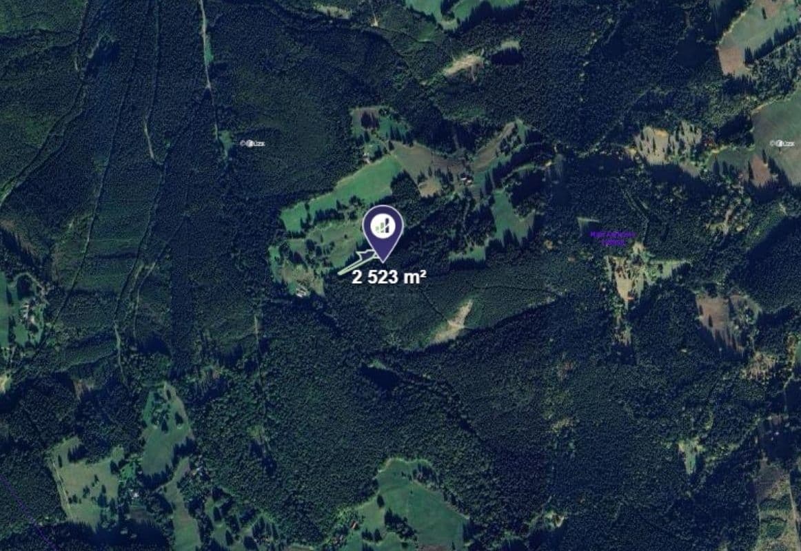 plot for sale, 2,523 m², Velké Karlovice, Zlínský Region plot for sale, 2,523 m², Velké Karlovice, Zlínský Region