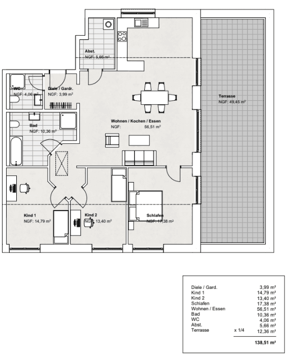 4 bedroom flat for sale, 138 m², Am Brüggeberge 14, Wolfenbüttel, Lower Saxony 4 bedroom flat for sale, 138 m², Am Brüggeberge 14, Wolfenbüttel, Lower Saxony