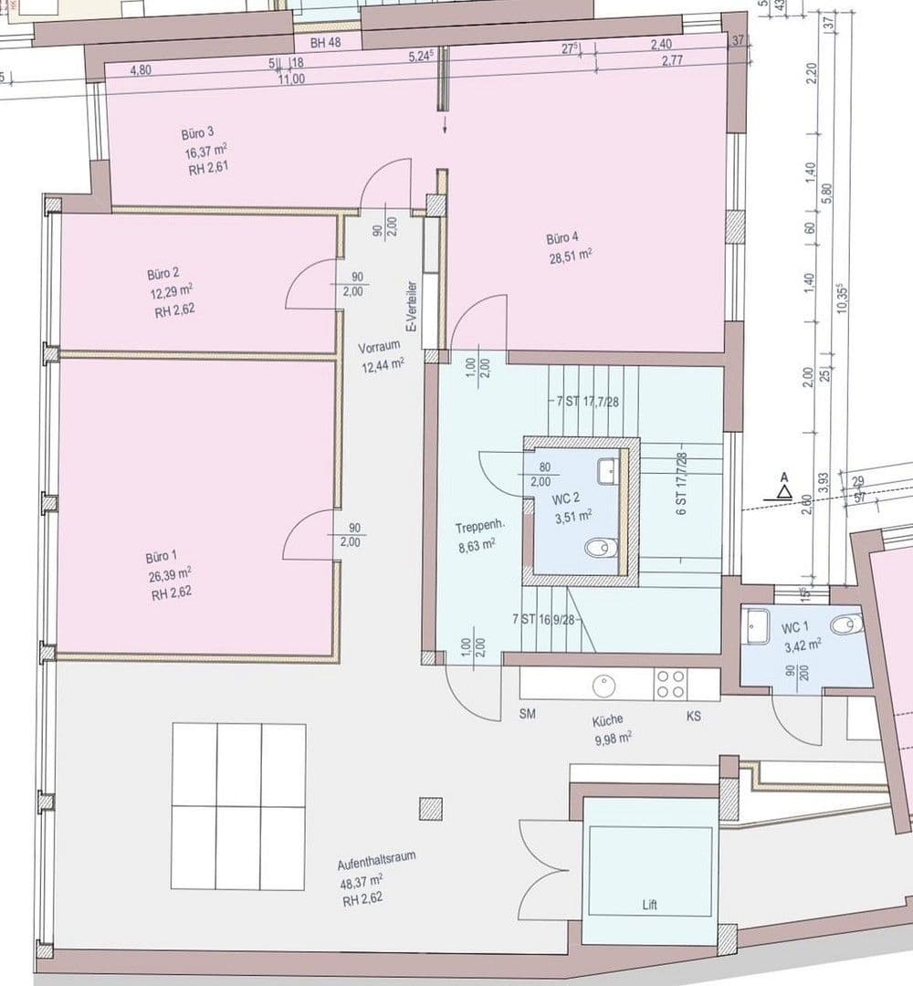 office to rent, 150 m², Eisengasse 6A, Dornbirn, Vorarlberg office to rent, 150 m², Eisengasse 6A, Dornbirn, Vorarlberg