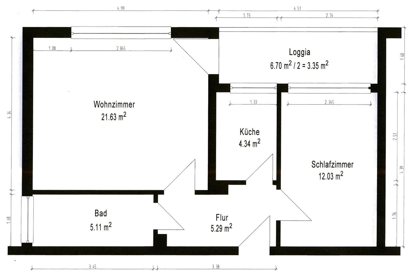 2 bedroom flat for sale, 52 m², Hanover, Lower Saxony 2 bedroom flat for sale, 52 m², Hanover, Lower Saxony