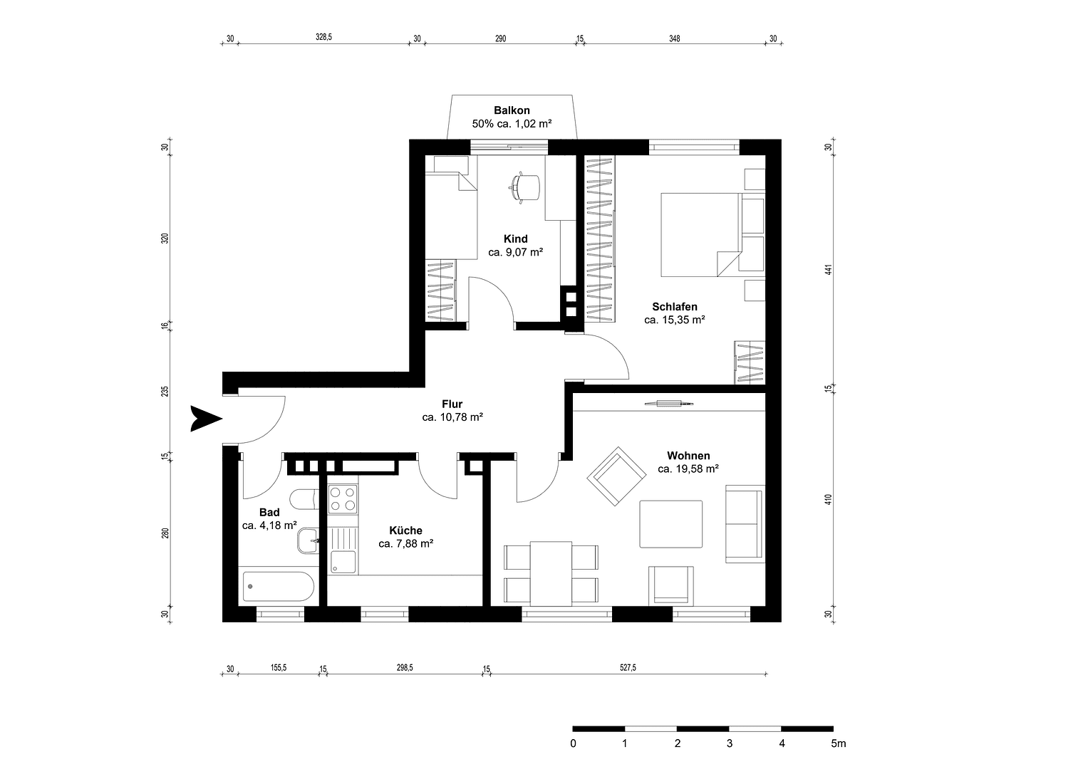 3 bedroom flat for sale, 67 m², Freiligrathstraße 15, Mainz, Rhineland-Palatinate 3 bedroom flat for sale, 67 m², Freiligrathstraße 15, Mainz, Rhineland-Palatinate
