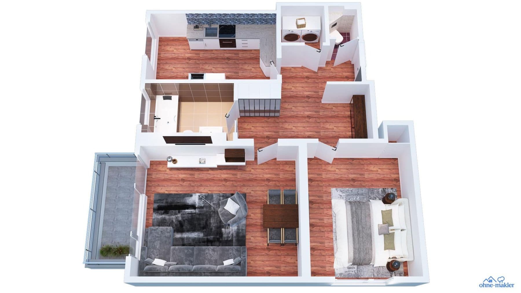 1 bedroom with open-plan kitchen flat for sale, 73 m², Richeystr. 55, Hamburg, Hamburg 1 bedroom with open-plan kitchen flat for sale, 73 m², Richeystr. 55, Hamburg, Hamburg