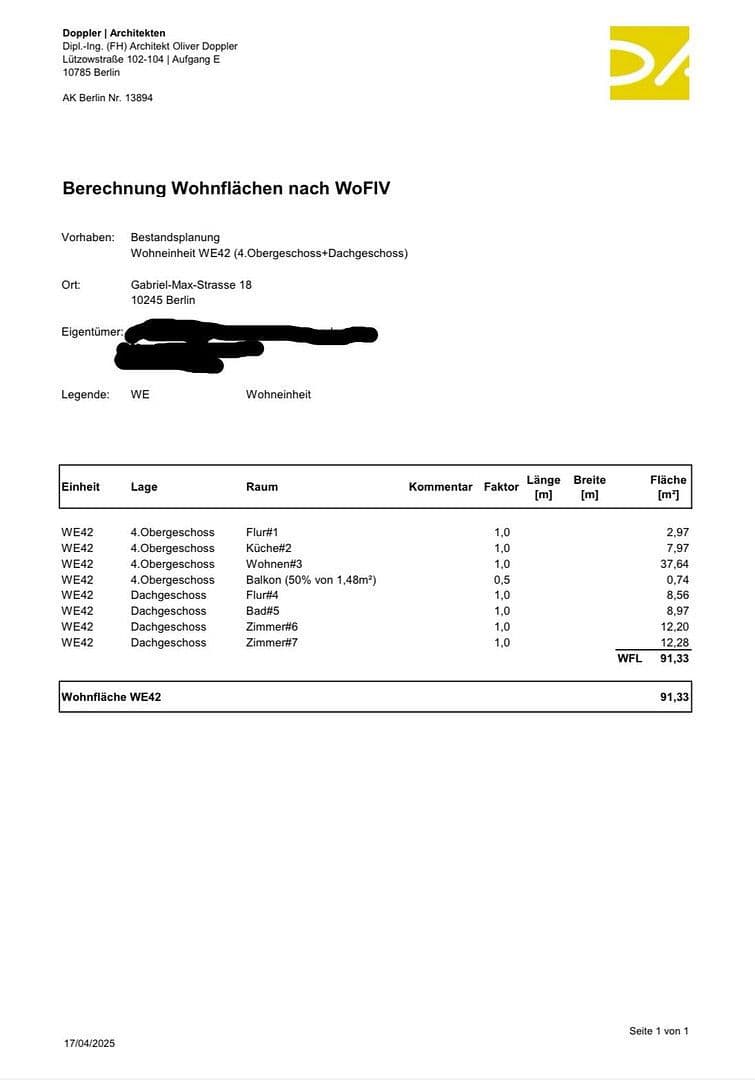 3 bedroom flat for sale, 92 m², Gabriel-Max-Straße 18, Berlin, Berlin 3 bedroom flat for sale, 92 m², Gabriel-Max-Straße 18, Berlin, Berlin