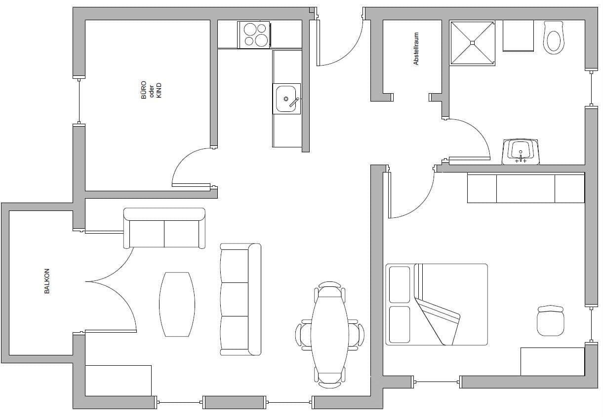 3 bedroom flat to rent, 69 m², Niedermenniger Str. 65, Konz, Rhineland-Palatinate 3 bedroom flat to rent, 69 m², Niedermenniger Str. 65, Konz, Rhineland-Palatinate